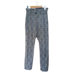 🇨🇵 Rue des Abbesses Plaid Trousers - Size S/M - Made in France